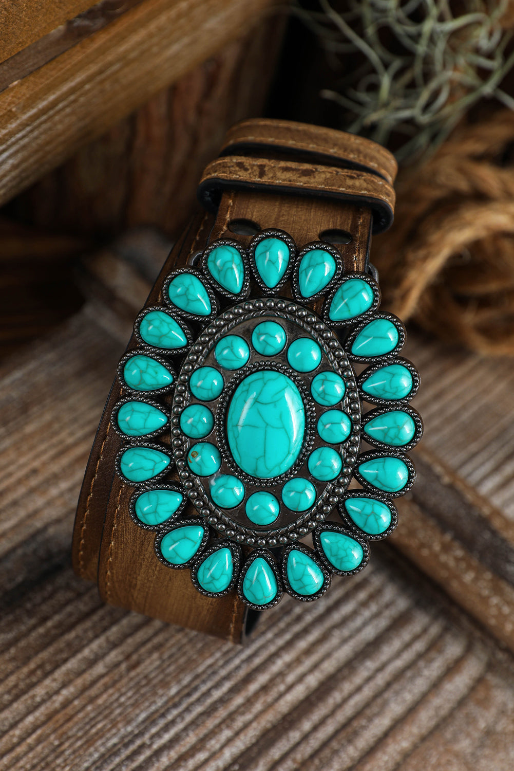 Turquoise Wide Belt