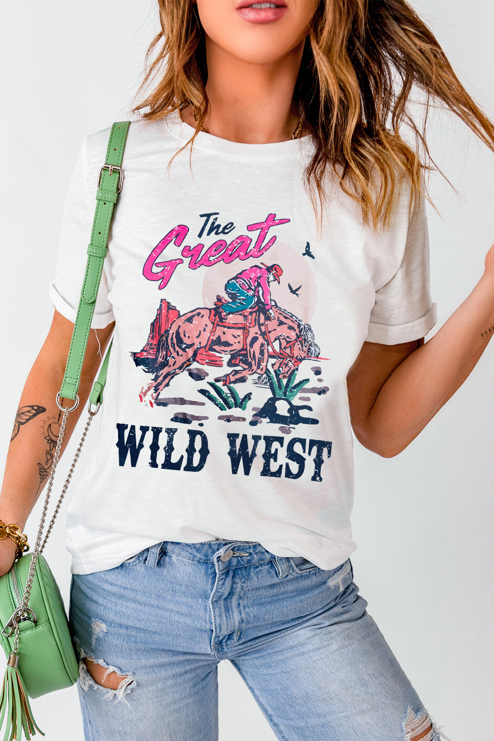 The Great Wild West Rodeo T Shirt