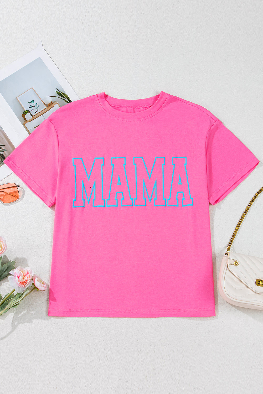 Bright MAMA Graphic T Shirt