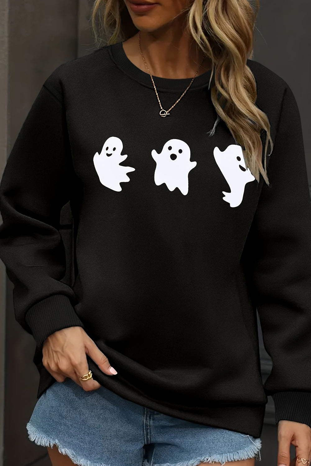 Halloween Ghost Sweatshirt