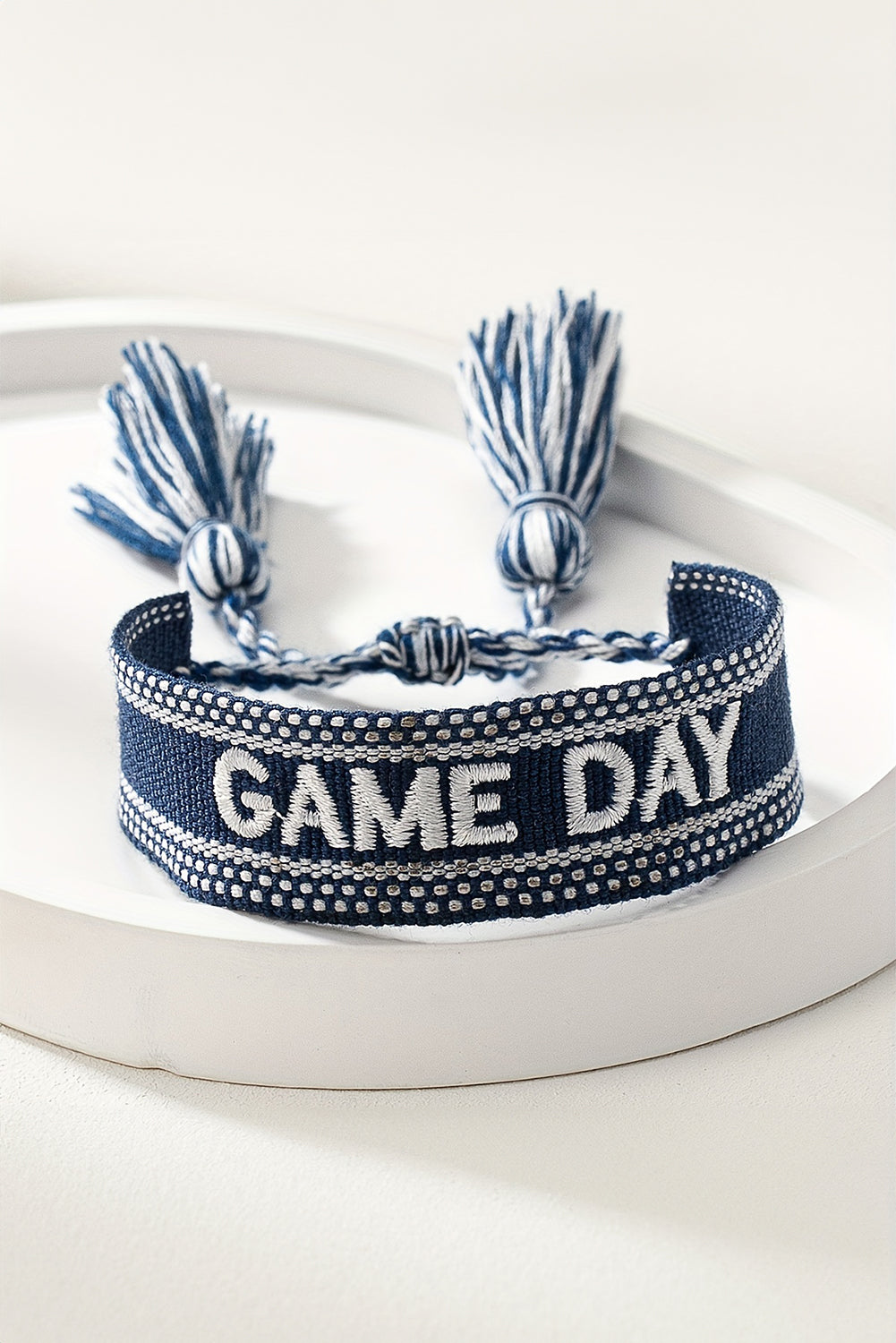 GAMEDAY Embroidered Woven Bracelet