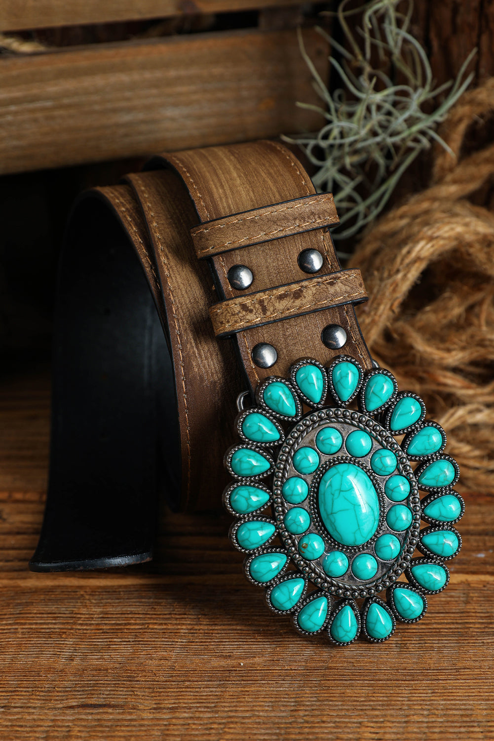 Turquoise Wide Belt