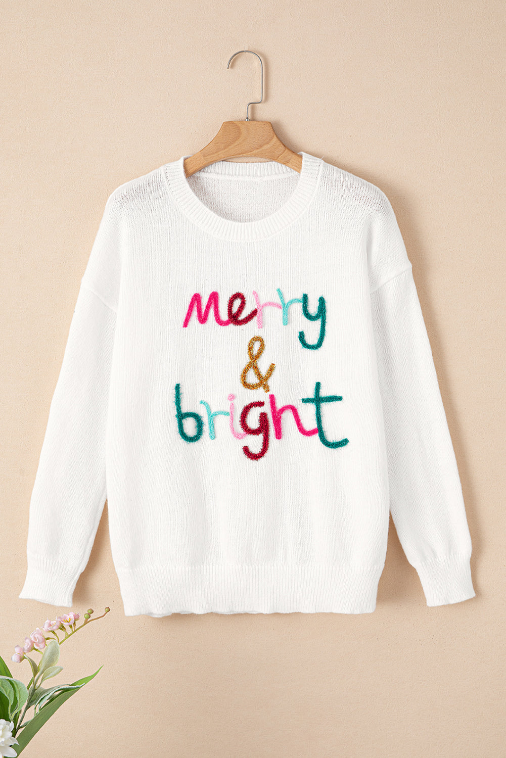 Merry & Bright Christmas Sweater