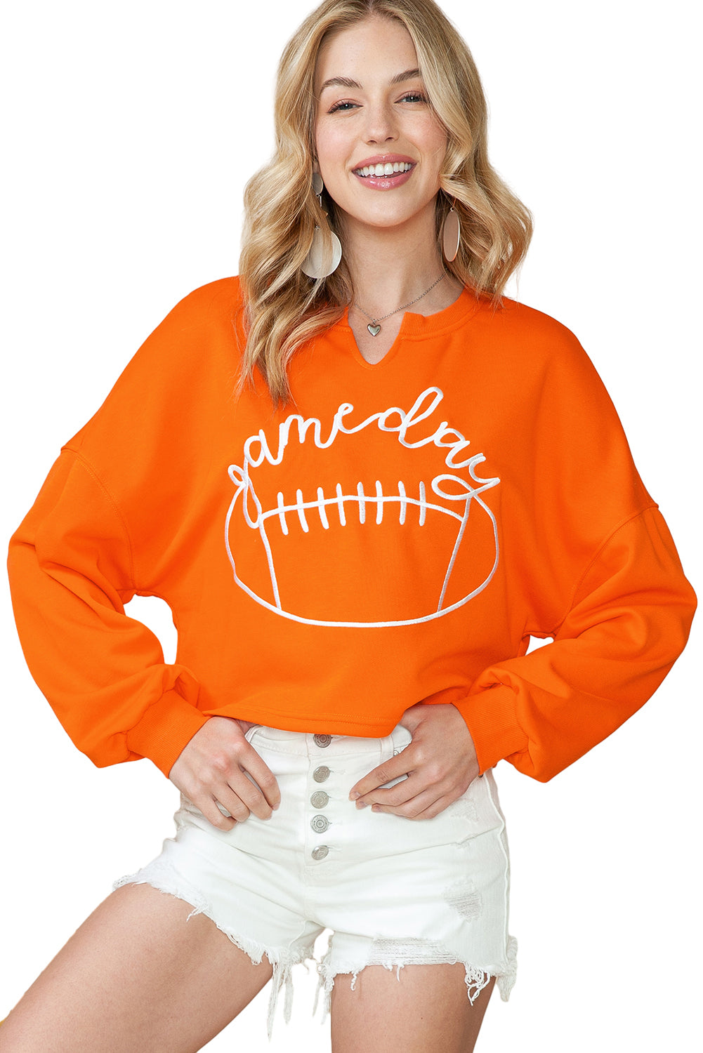 Gameday Cropped Sweatshirt