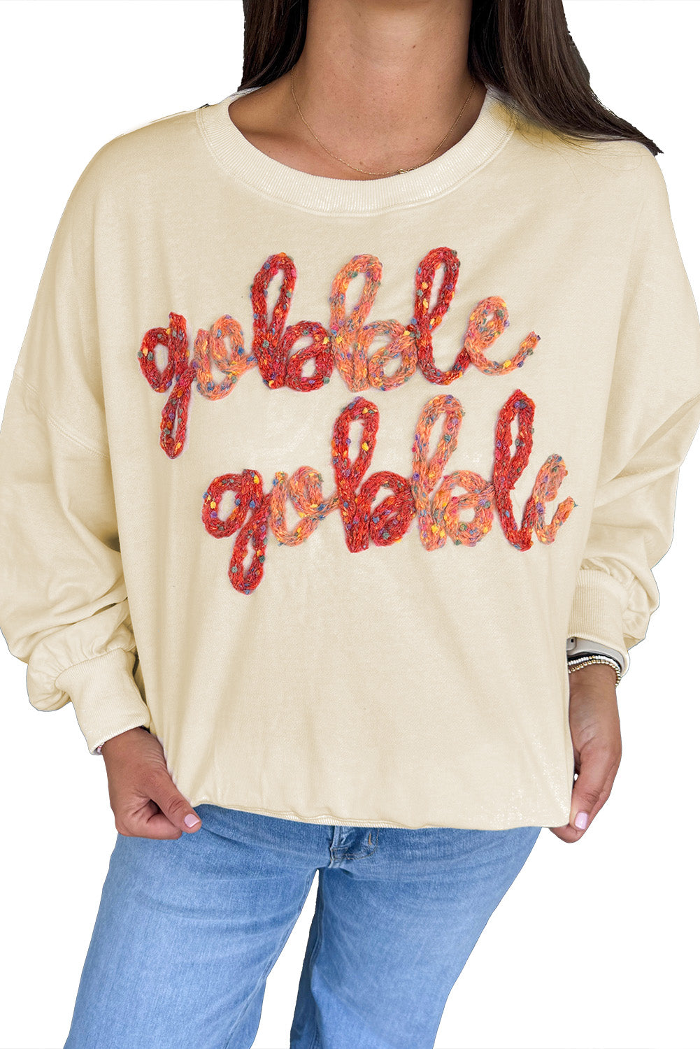 gobble gobble Thanksgiving Sweatshirt