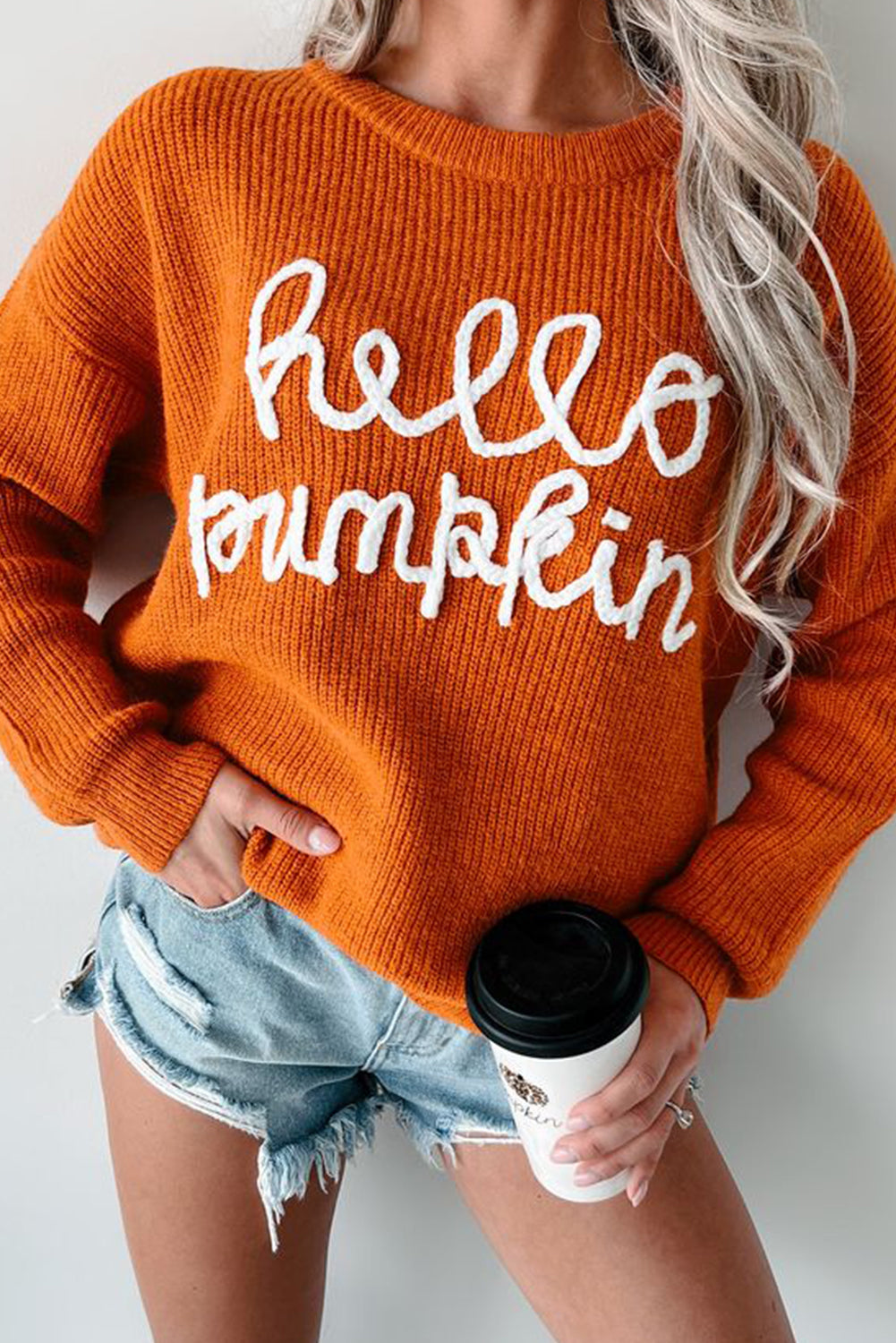 Hello Pumpkin Sweater