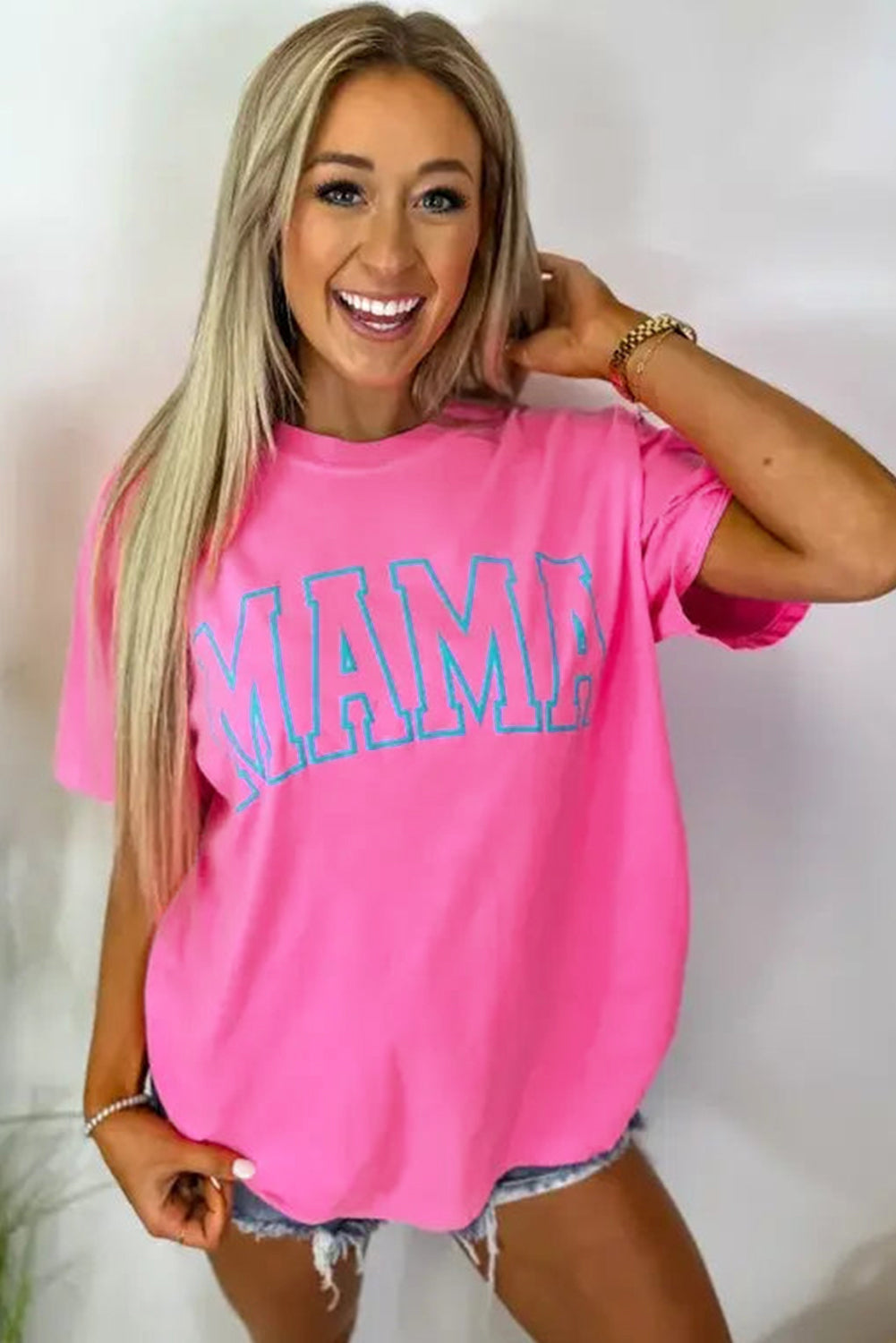 Bright MAMA Graphic T Shirt