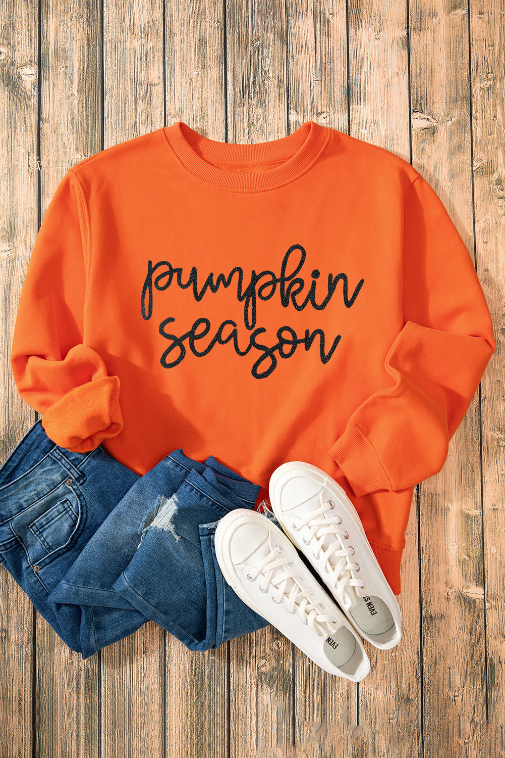 Pumpkin Season Pullover Sweatshirt