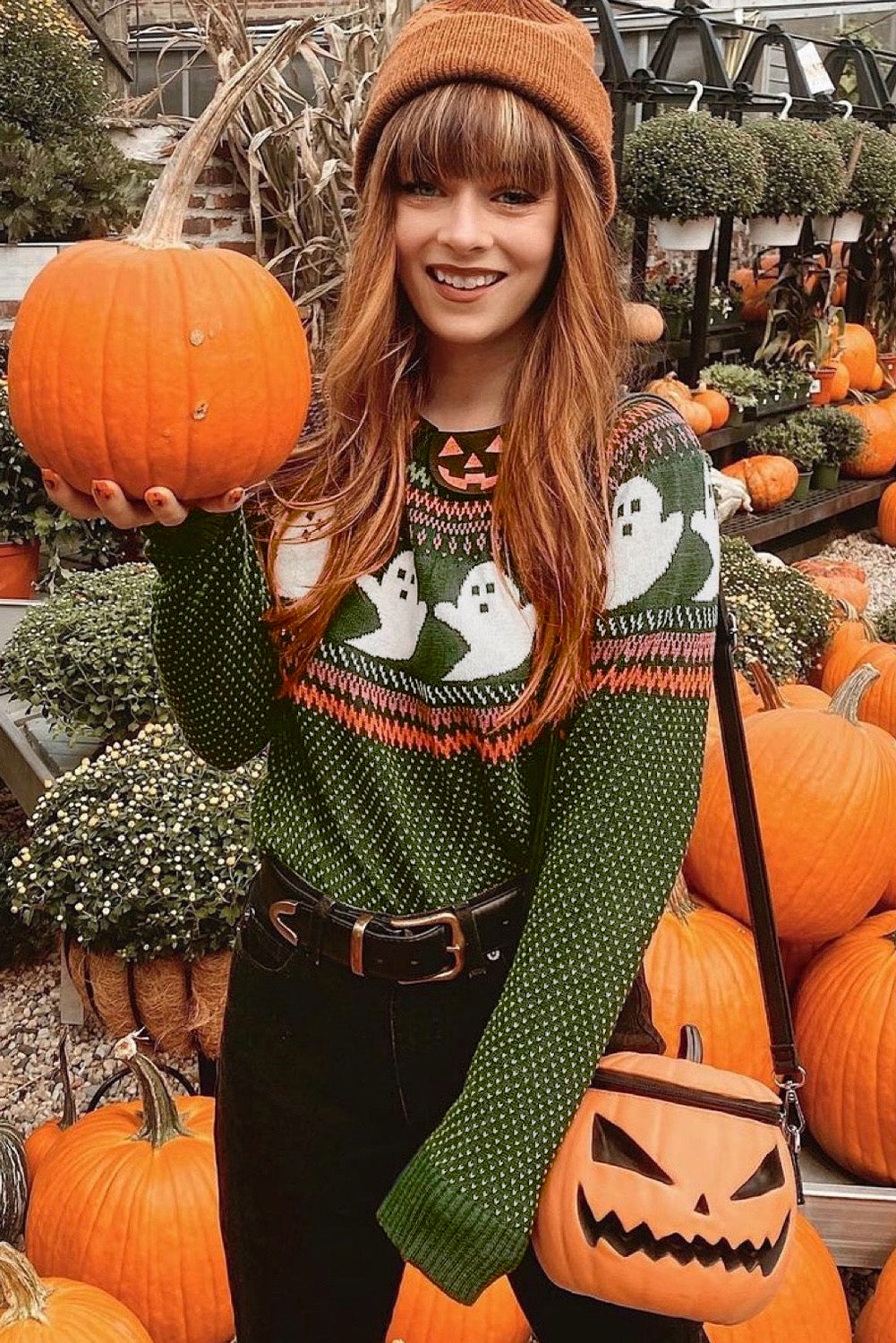 Halloween Ghost Sweater