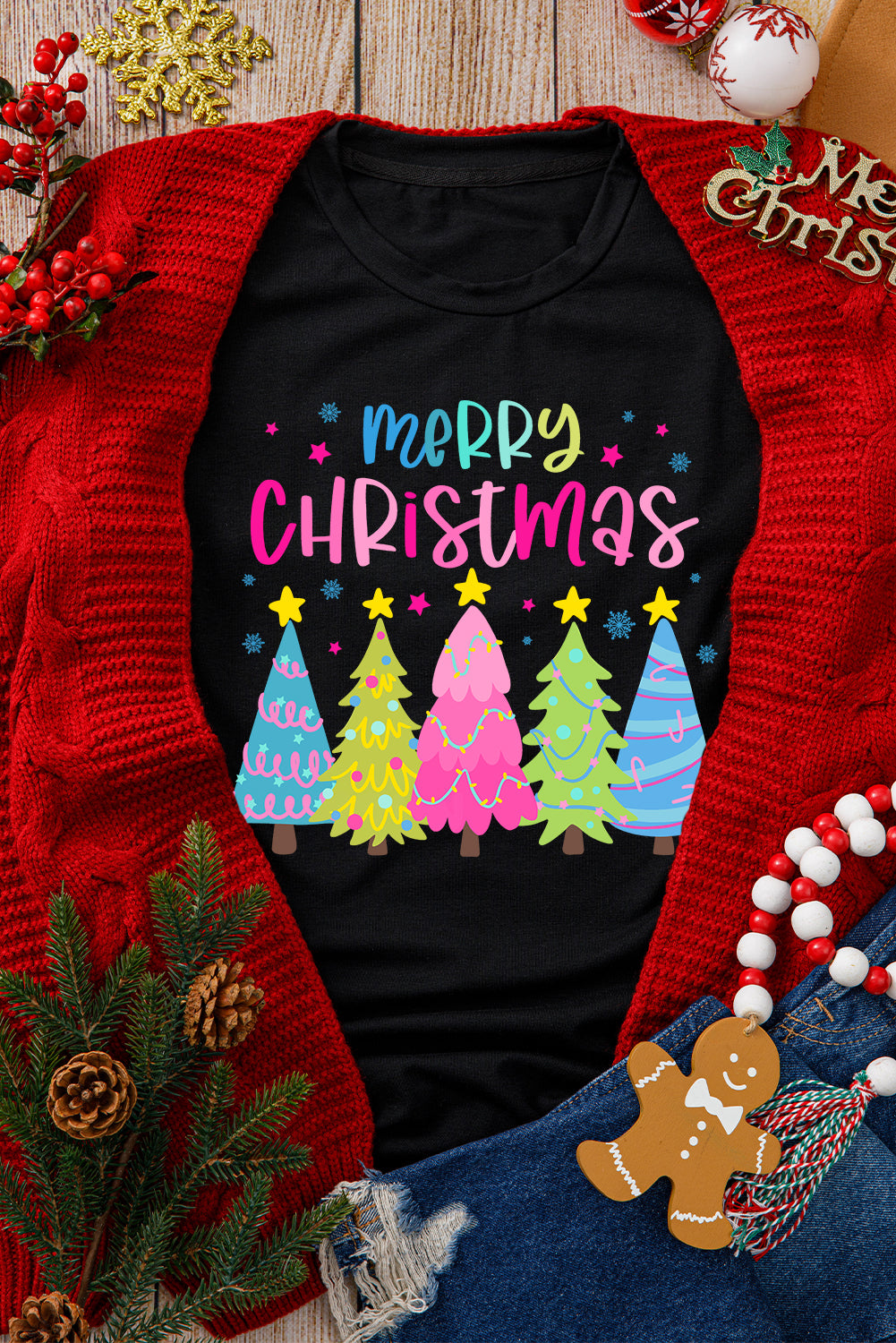 Christmas Trees T Shirt