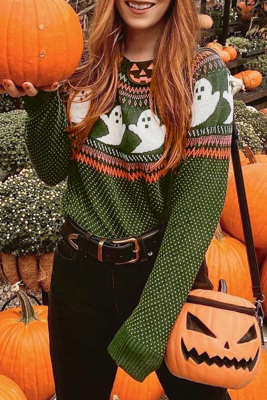 Halloween Ghost Sweater