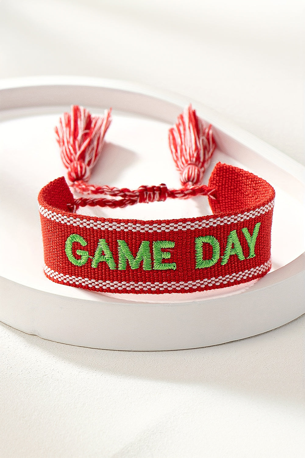 GAMEDAY Embroidered Woven Bracelet