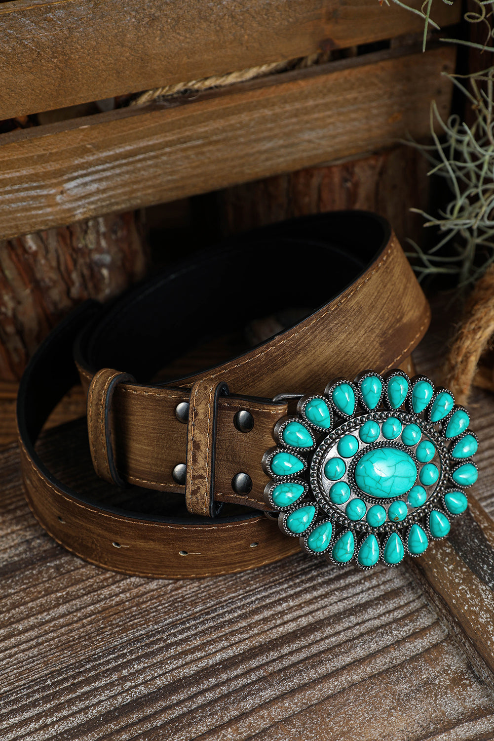 Turquoise Wide Belt