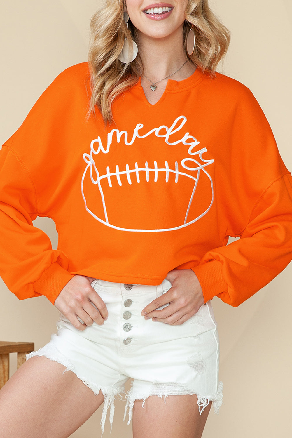 Gameday Cropped Sweatshirt