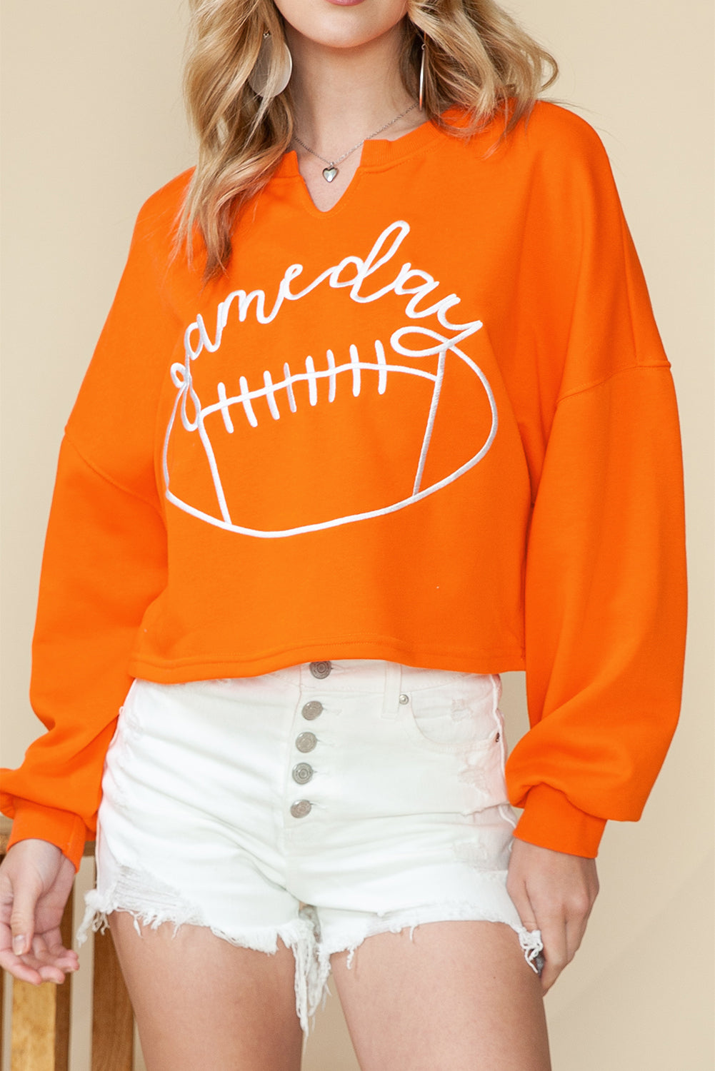 Gameday Cropped Sweatshirt