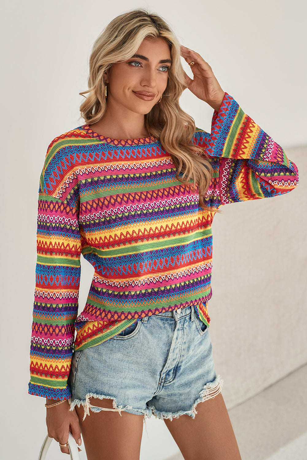 Drop Shoulder Lightweight Sweater