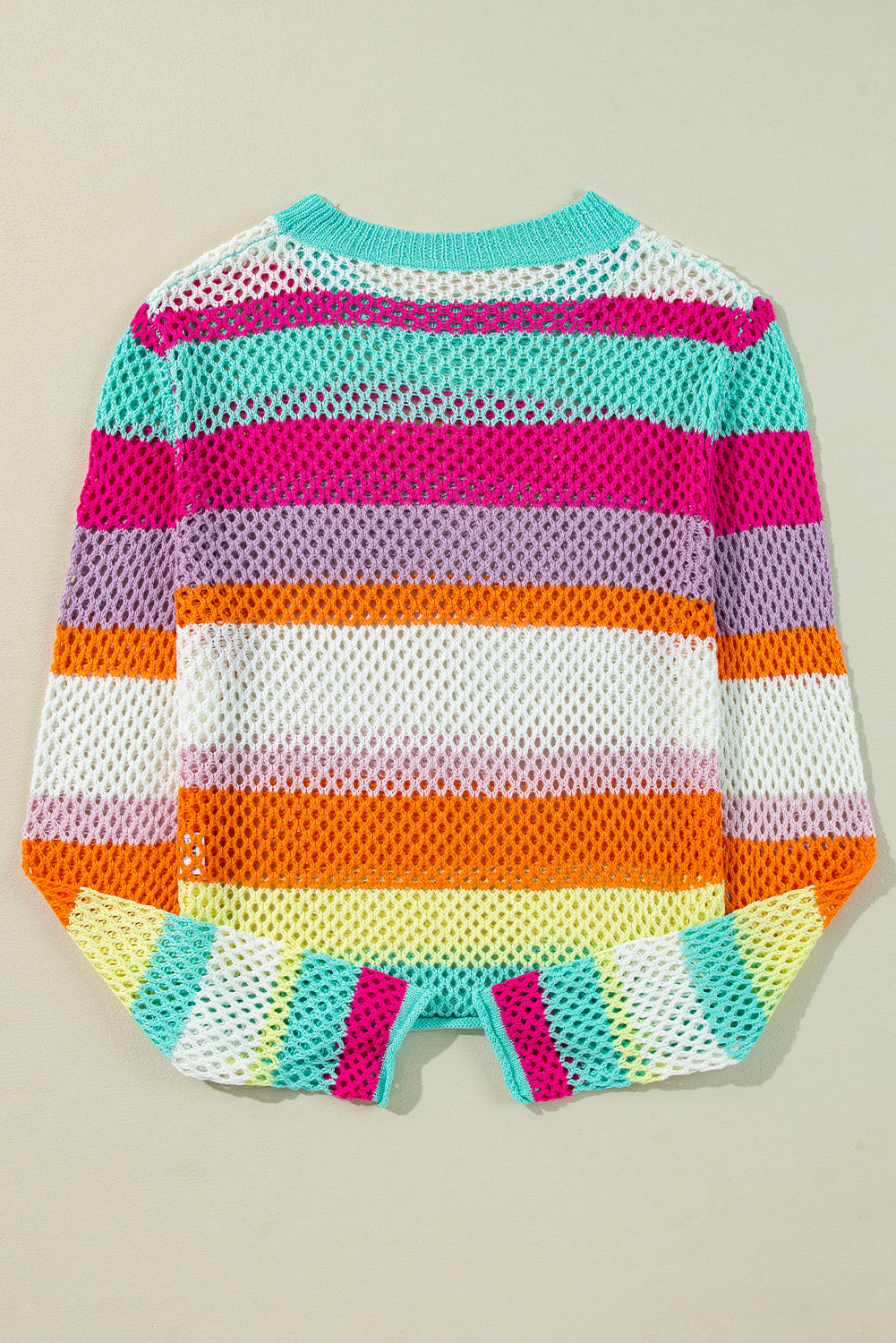 Striped Crocheted Top