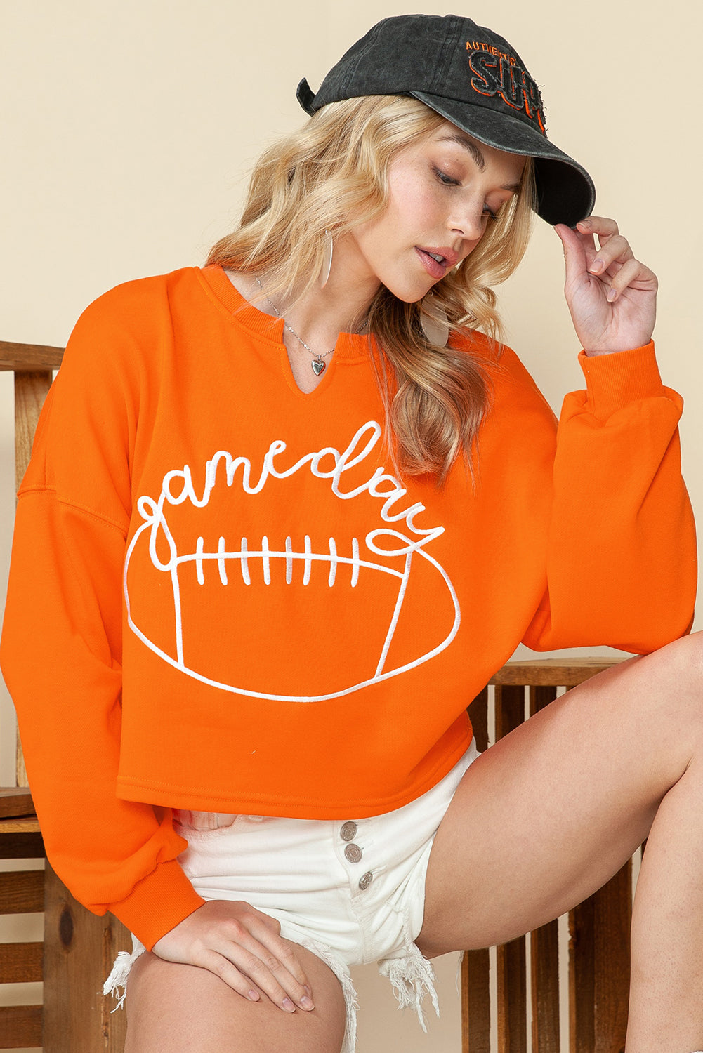 Gameday Cropped Sweatshirt