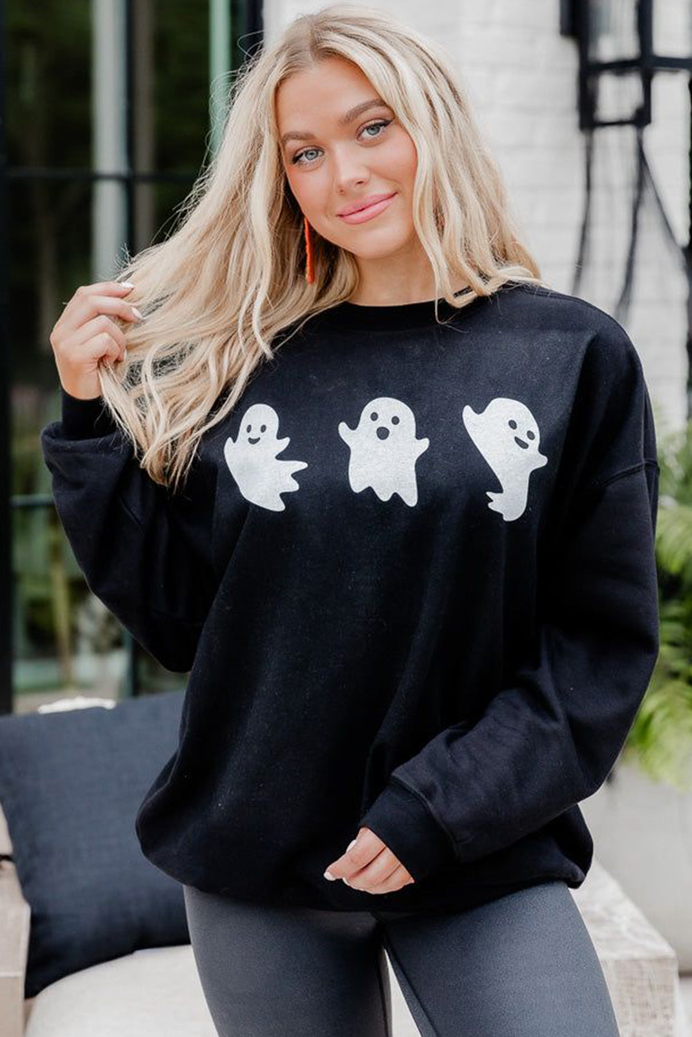 Halloween Ghost Sweatshirt