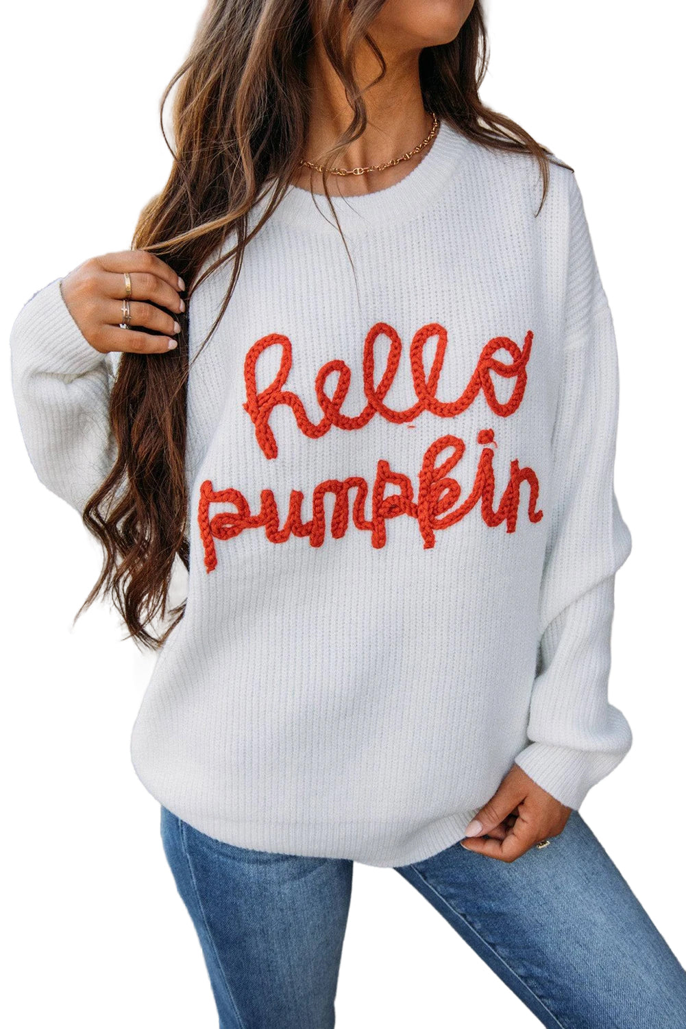 Hello Pumpkin Sweater