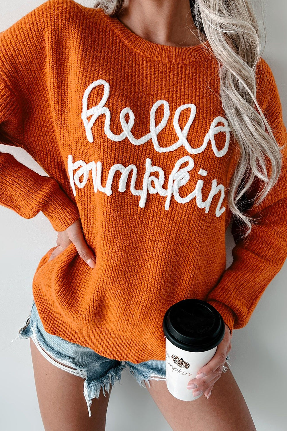 Hello Pumpkin Sweater