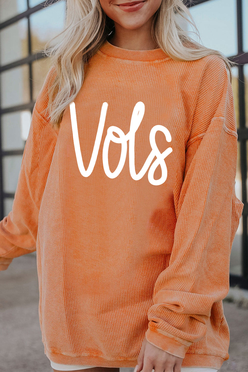 Orange Tennessee Vols Oversized Sweatshirt