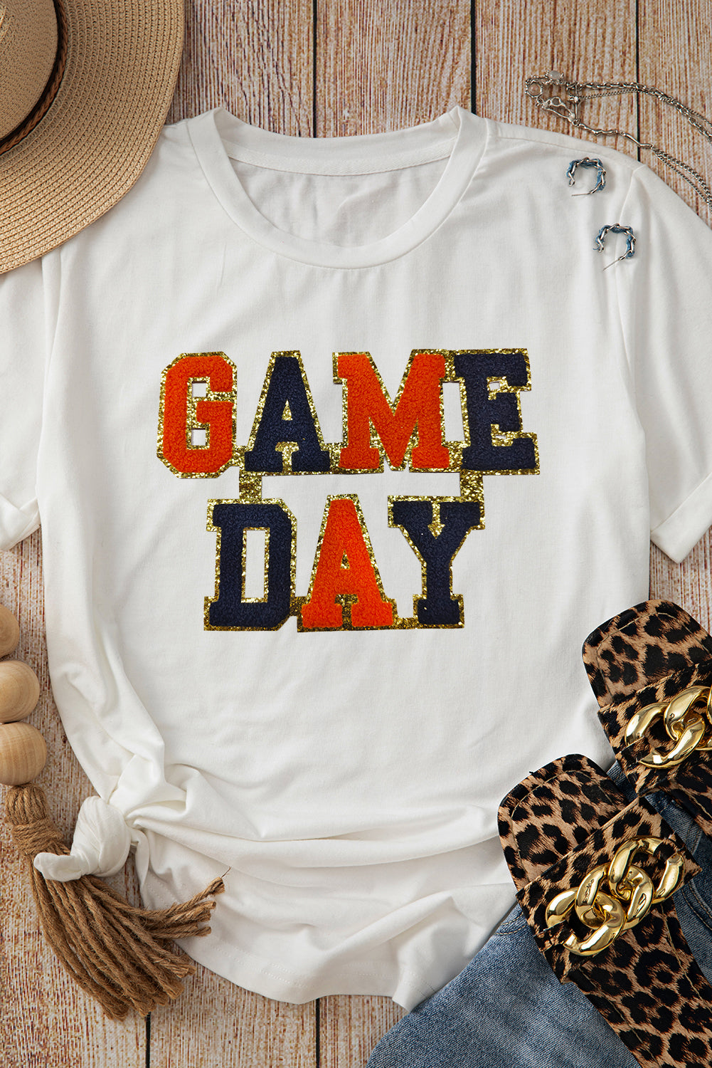 Gameday Glitter T Shirt