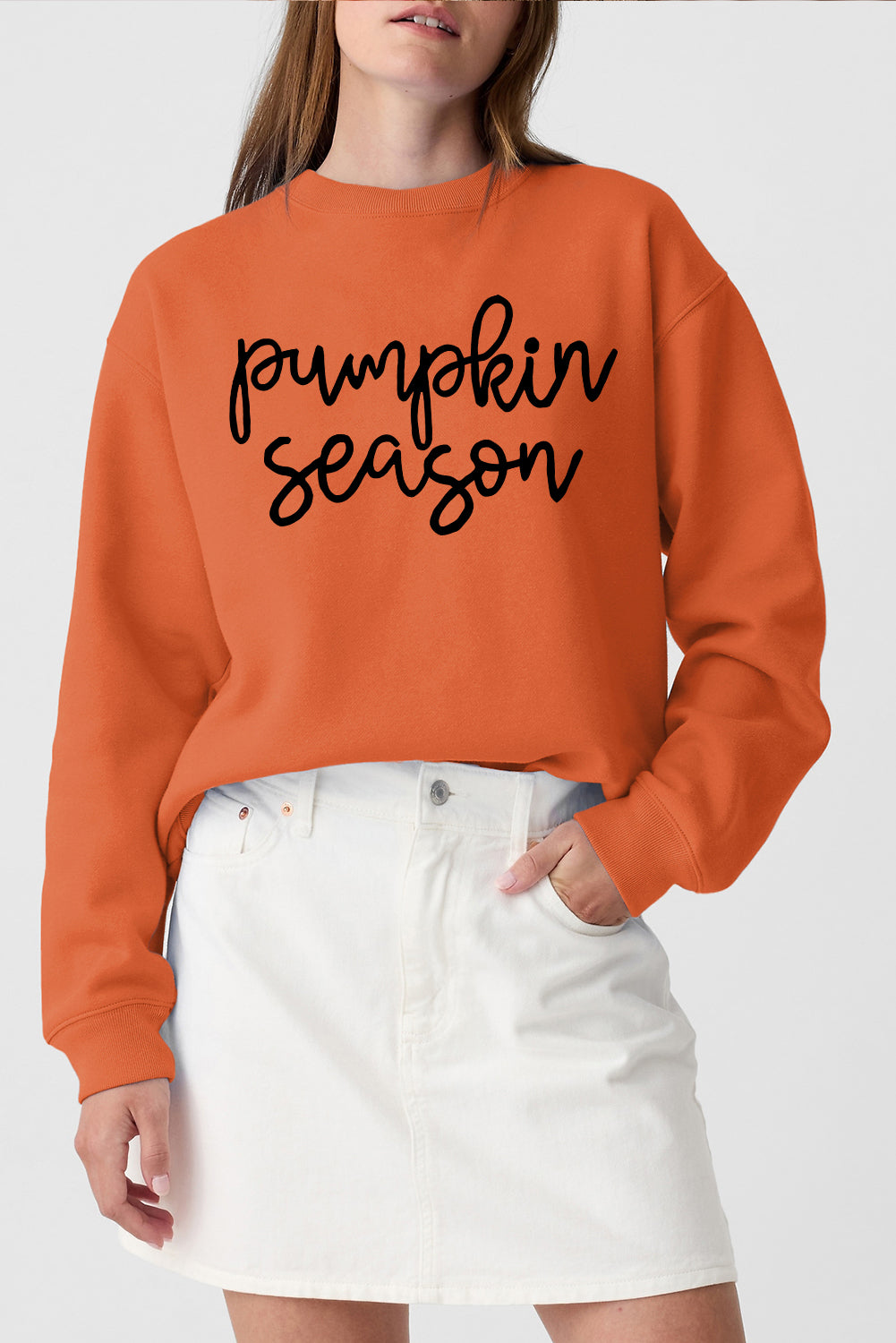 Pumpkin Season Pullover Sweatshirt