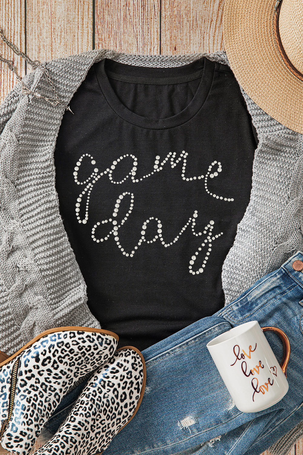 Embellished Gameday Tee