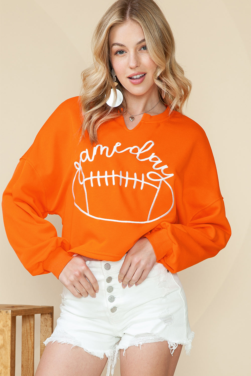 Gameday Cropped Sweatshirt