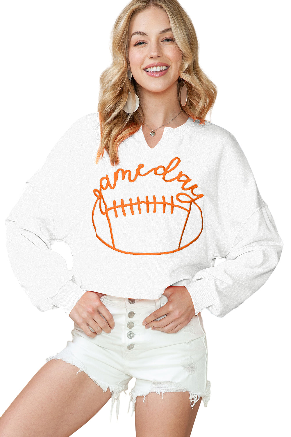 Gameday Cropped Sweatshirt