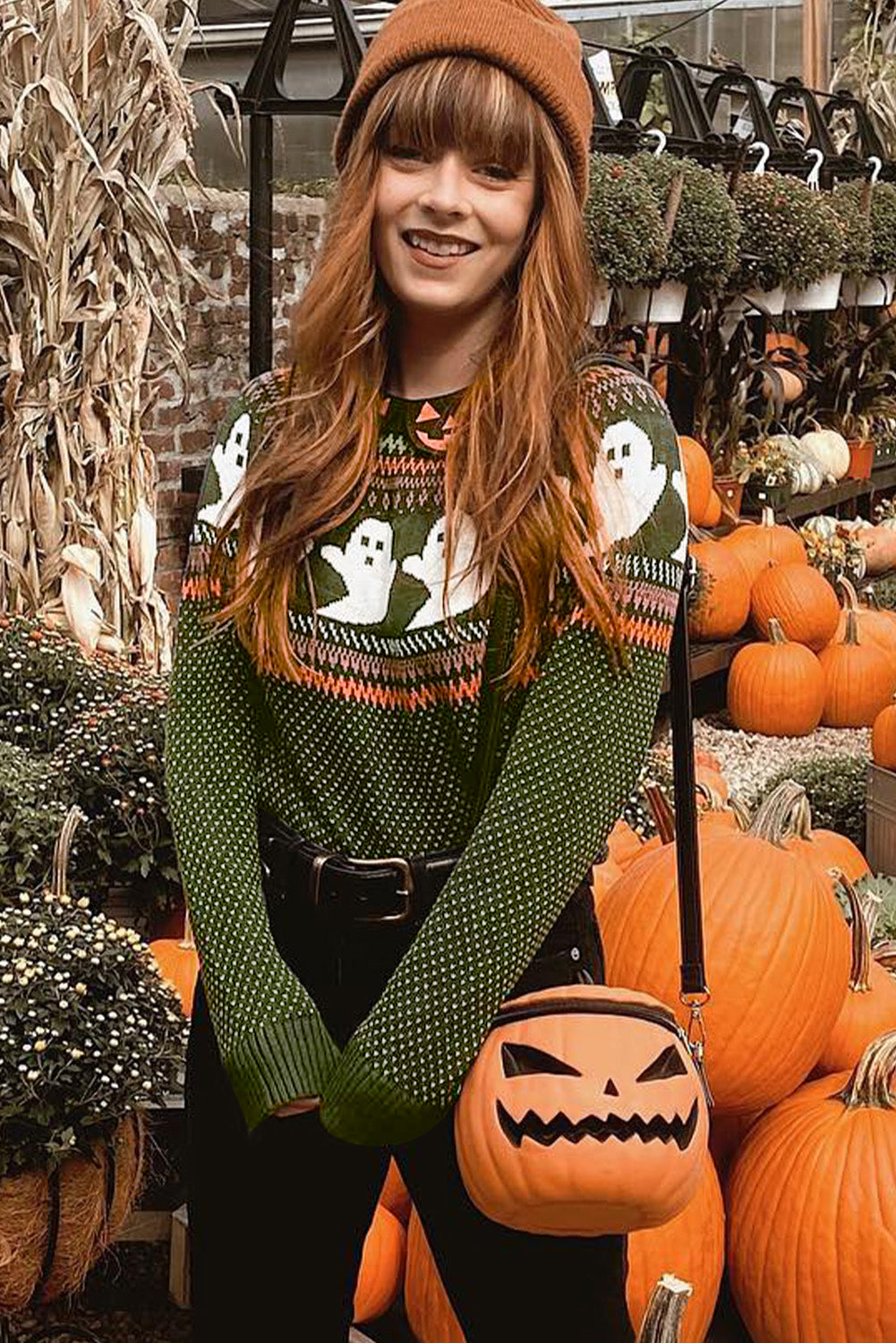 Halloween Ghost Sweater