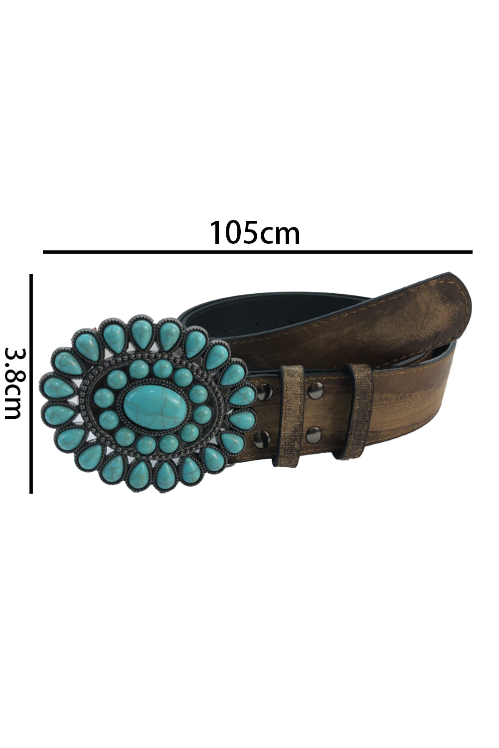 Turquoise Wide Belt