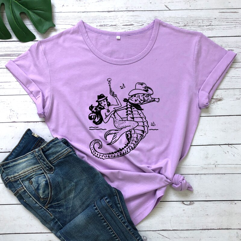 The Cowgirl Mermaid T-Shirt