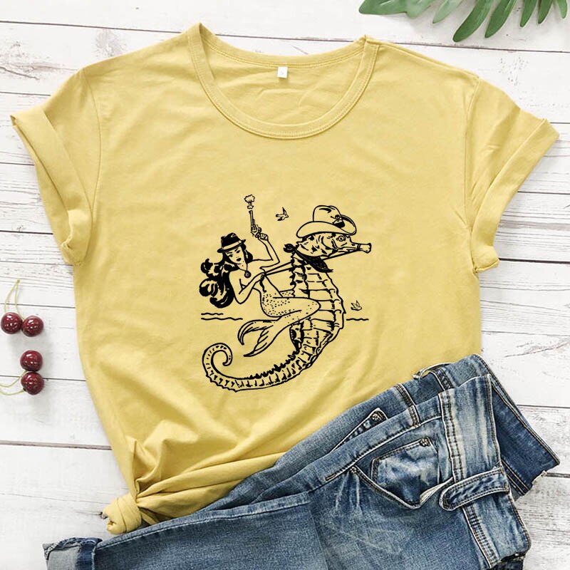 The Cowgirl Mermaid T-Shirt