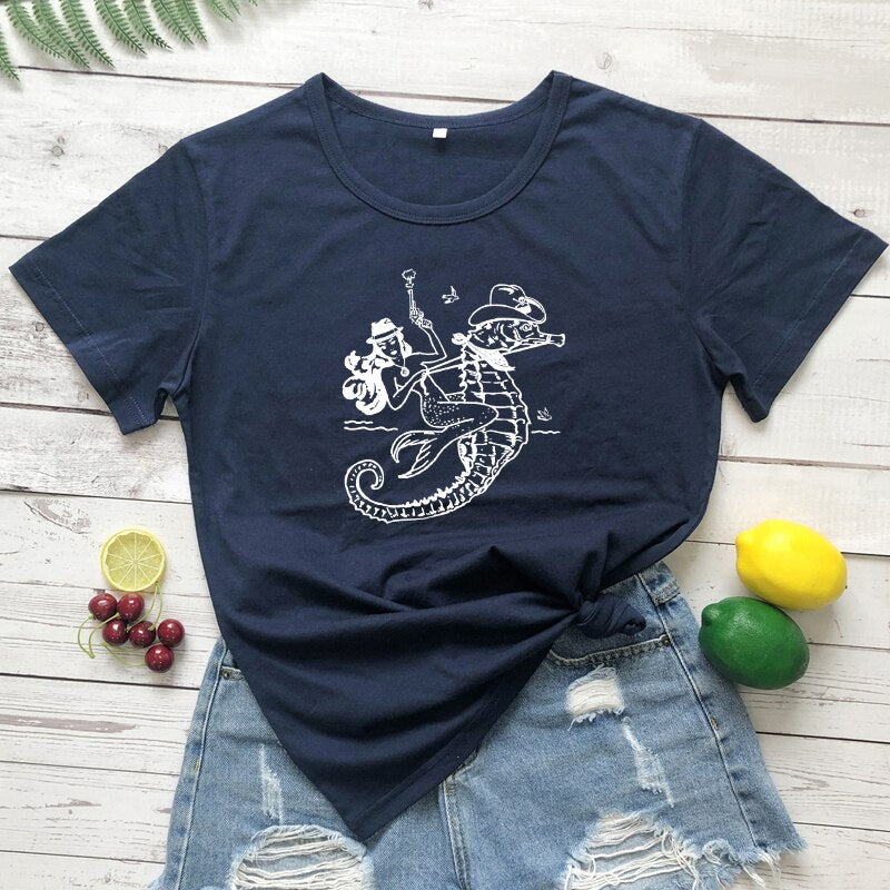 The Cowgirl Mermaid T-Shirt