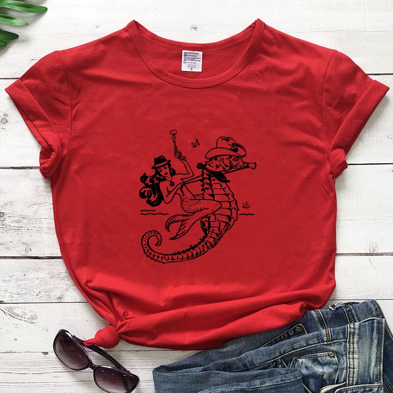 The Cowgirl Mermaid T-Shirt