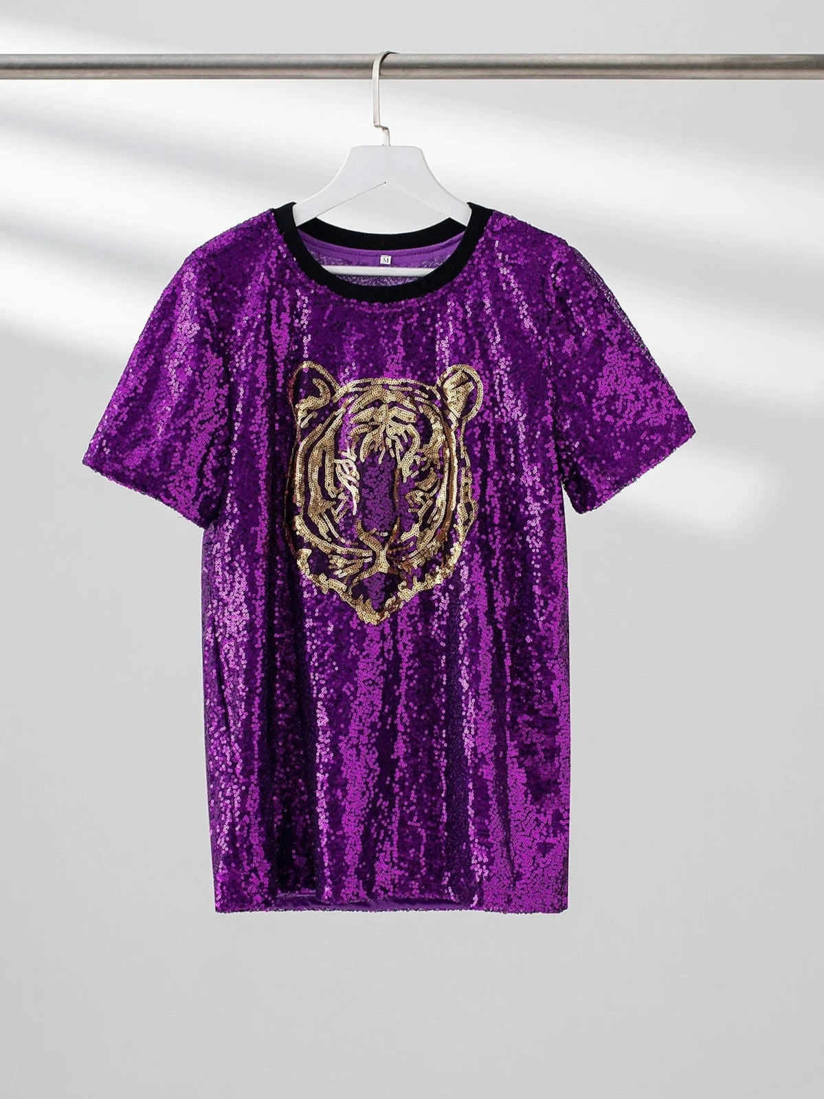 Sequin LSU Tigers Top