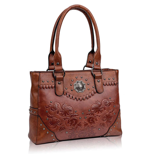 Leather Tote - Concealed Carry