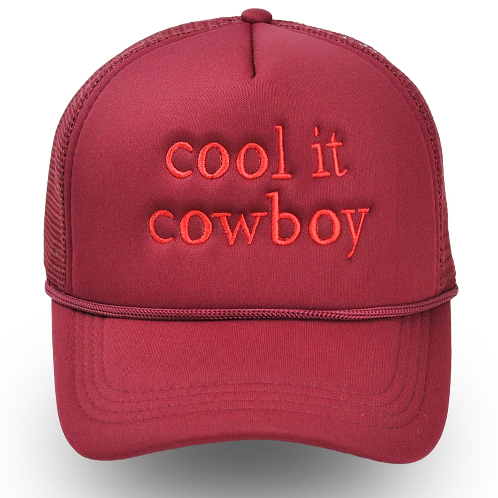 Cool It Cowboy Trucker Hat