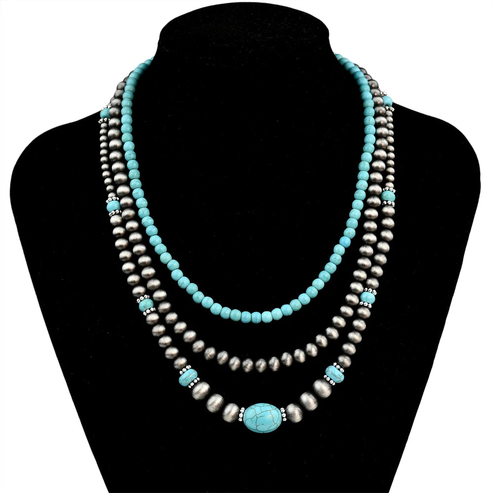 Navajo Pearl Style 3 Piece Set