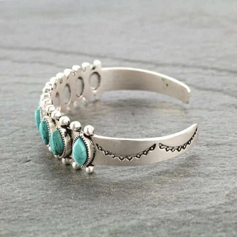 Turquoise Style Cuff Bracelet