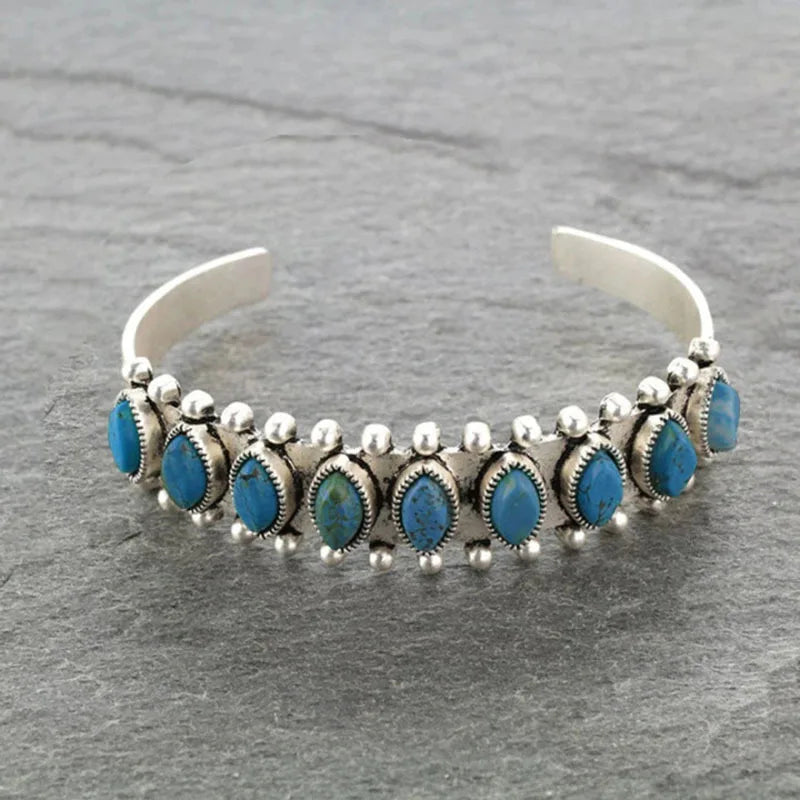 Turquoise Style Cuff Bracelet