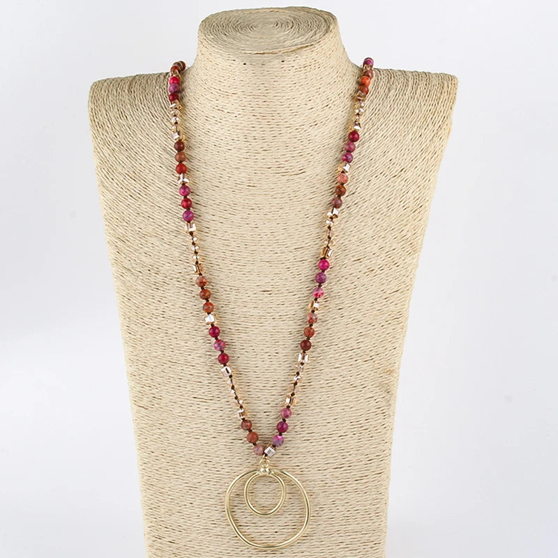 Beaded Boho Necklace