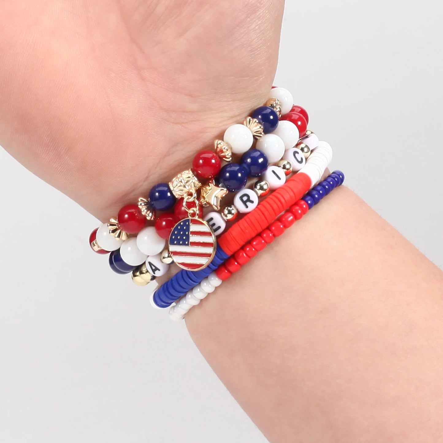 Independence Day Friendship Bracelets