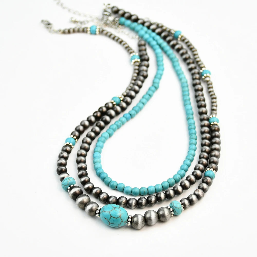 Navajo Pearl Style 3 Piece Set