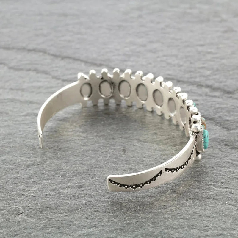 Turquoise Style Cuff Bracelet