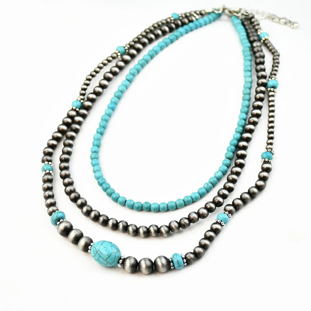 Navajo Pearl Style 3 Piece Set