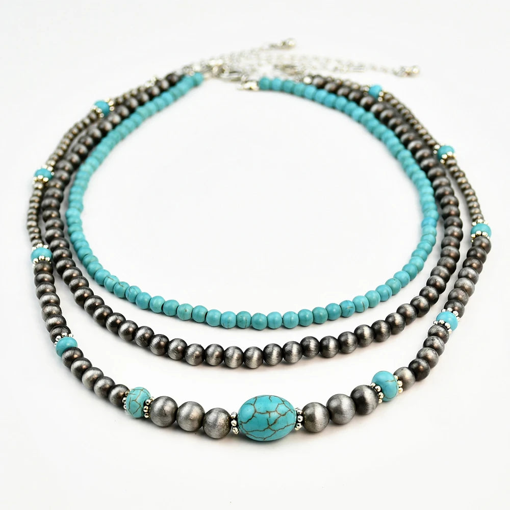 Navajo Pearl Style 3 Piece Set