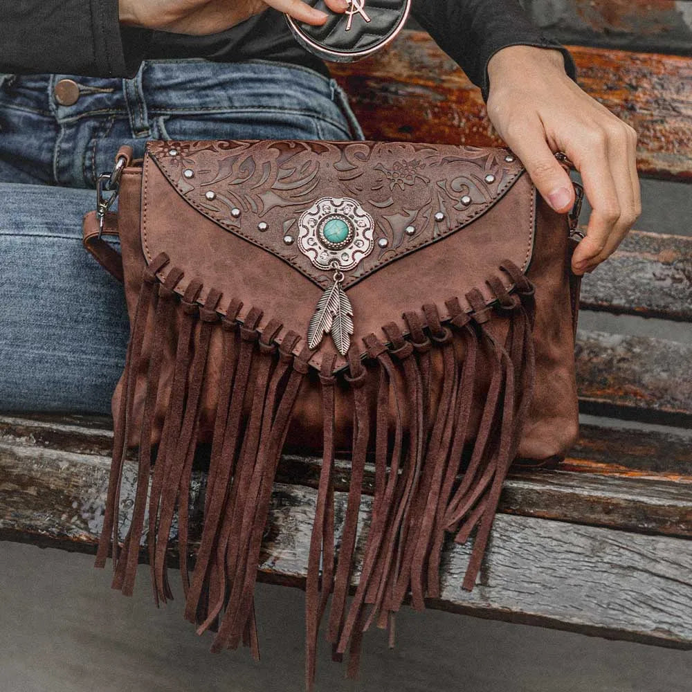 Fringe Crossbody Purse